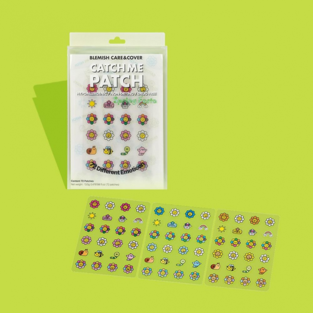 CATCH ME PATCH Emoticon Green (Spring Festa) - H ART