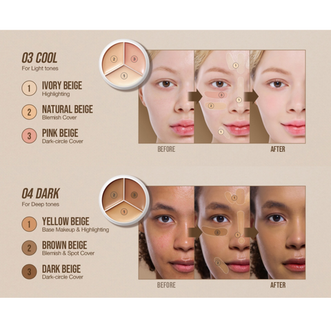 TFIT Cover Up Pro Concealer - 3 Colors