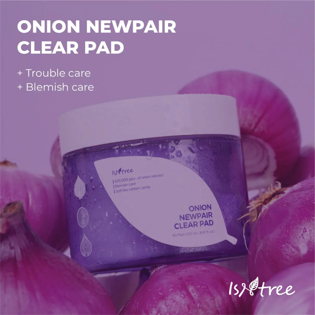 ISNTREE Onion Newpair Clear Pad 250ml (60 EA) - H ART