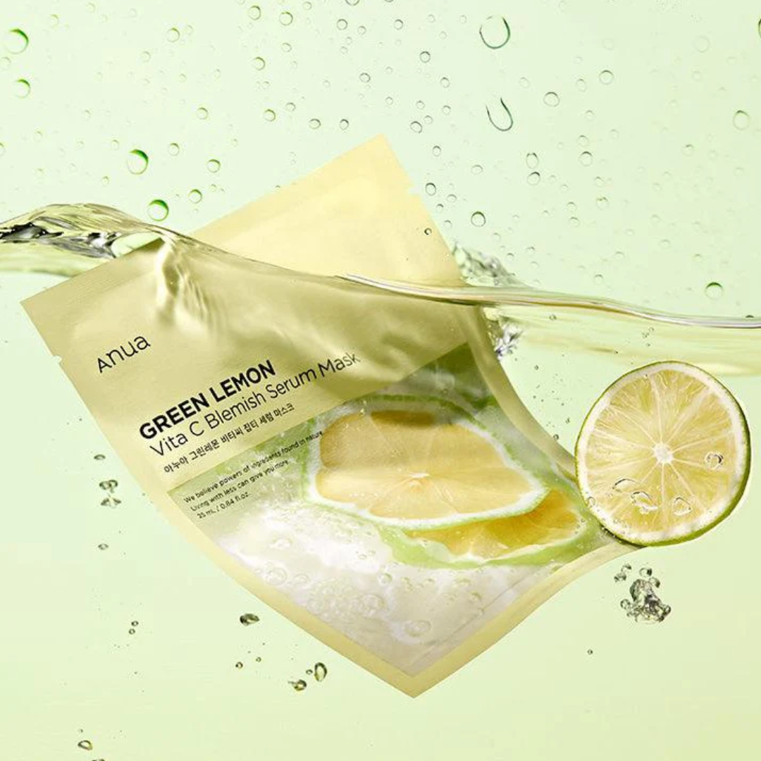 ANUA Green Lemon Vita C Blemish Serum Mask 1EA - H ART