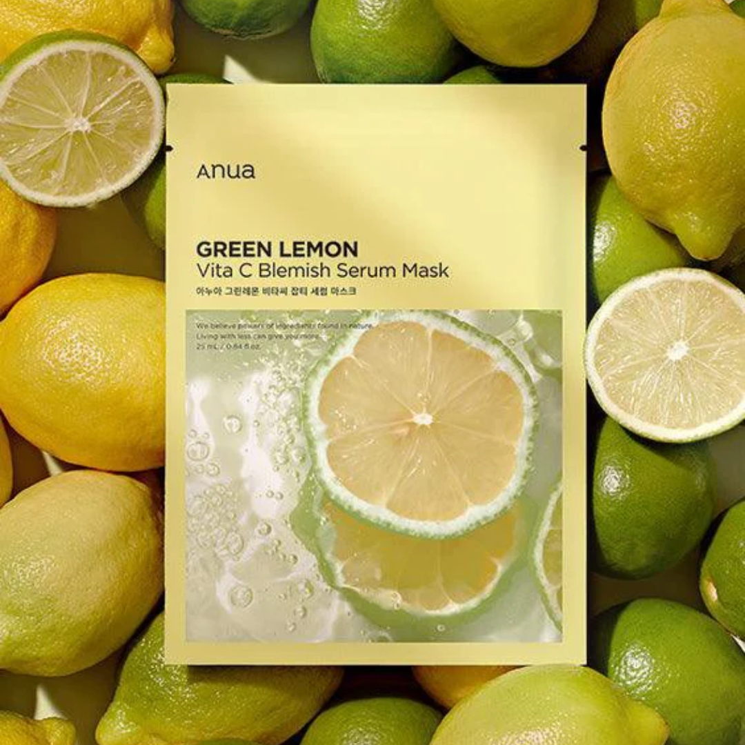 ANUA Green Lemon Vita C Blemish Serum Mask 1EA - H ART