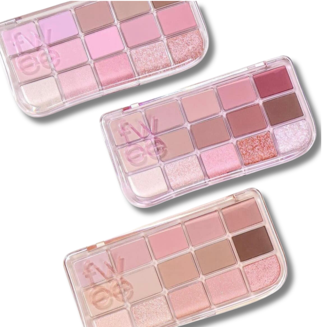 FWEE More Mood Eyeshadow Palette 12g -  3 Types - H ART