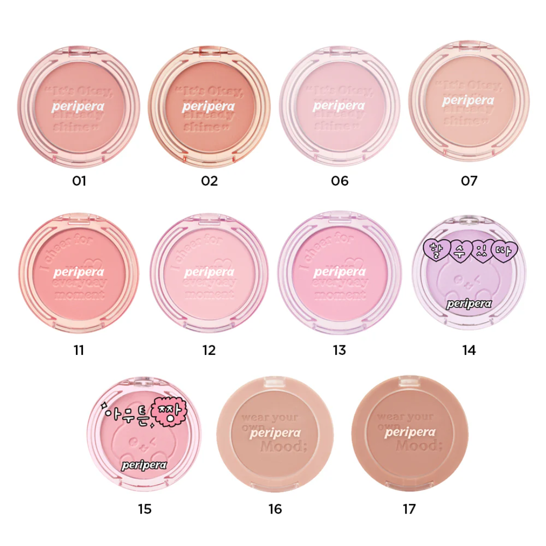peripera Pure Blushed Sunshine Cheek - 10 Colors - H ART