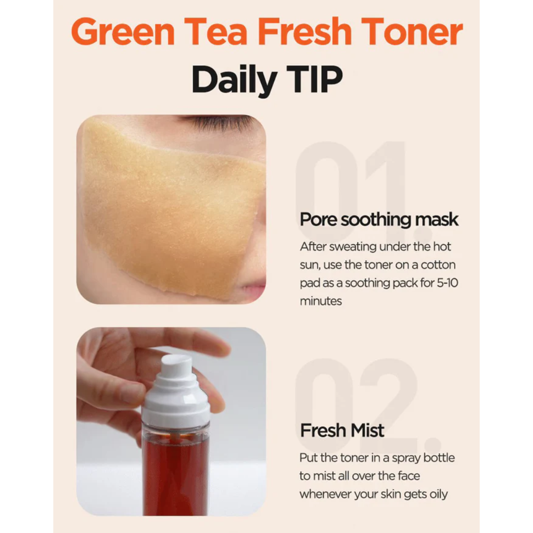 ISNTREE Green Tea Fresh Toner 200ml - H ART