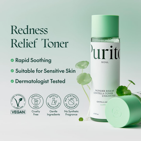 PURITO Wonder Releaf Centella Toner Unscented 200ml