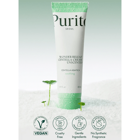 PURITO Wonder Releaf Centella Cream Unscented 50mL