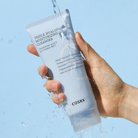 COSRX Hydrium Triple Hyaluronic Moisturizing Cleanser 150mL