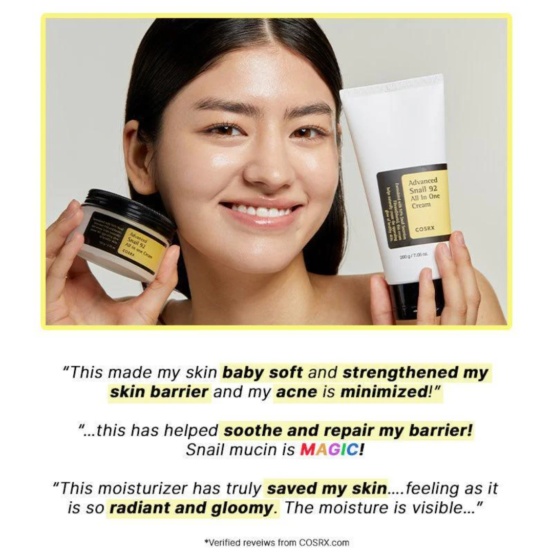 COSRX Advanced Snail 92 All In One Cream - H ART
