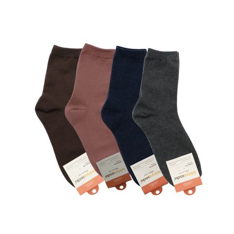 Kikiya Socks Basic Solid Long - 6 Colors