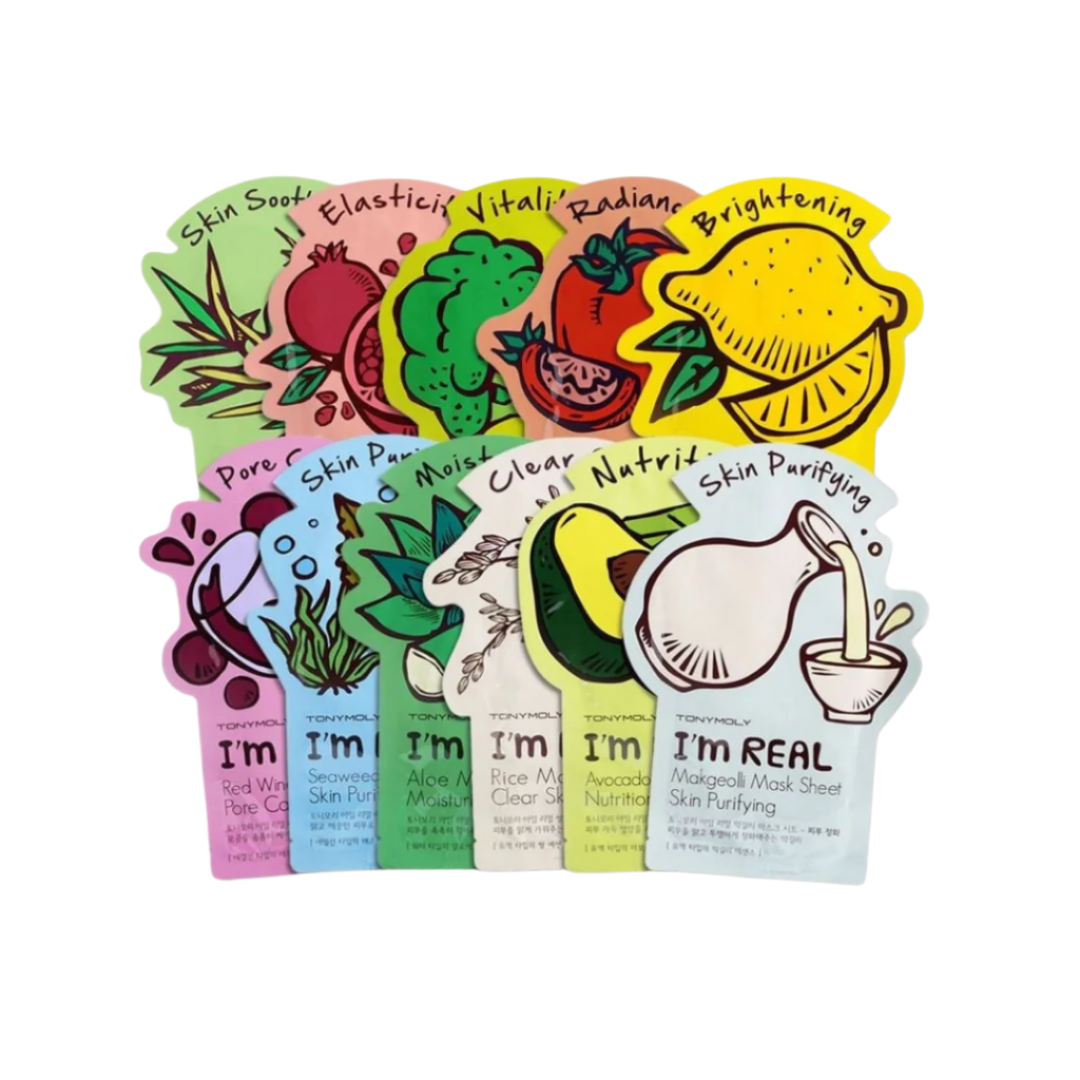 TONYMOLY I`M Real Mask Sheet 1EA - 10 Types - H ART