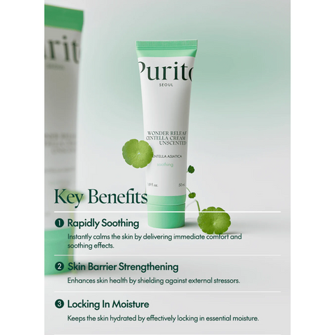 PURITO Wonder Releaf Centella Cream Unscented 50mL