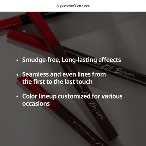 CLIO Superproof Pen Liner - 3 Colors