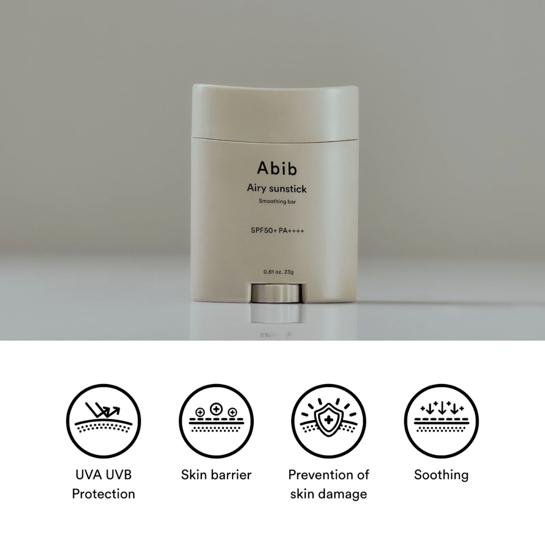 Abib Airy Sunstick Smoothing Bar SPF50+ Pa++++ - H ART