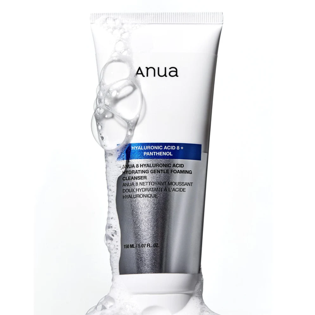 ANUA 8 Hyaluronic Acid Hydrating Gentle Foaming Cleanser 150ml - H ART