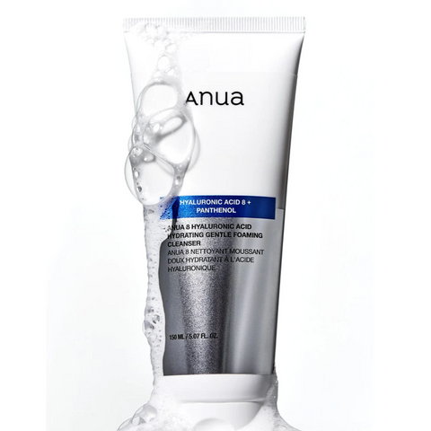 ANUA 8 Hyaluronic Acid Hydrating Gentle Foaming Cleanser 150ml