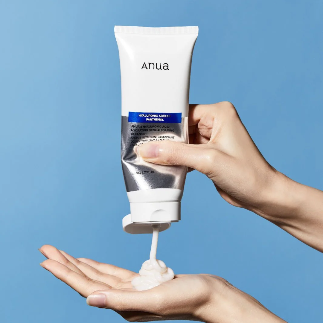 ANUA 8 Hyaluronic Acid Hydrating Gentle Foaming Cleanser 150ml - H ART