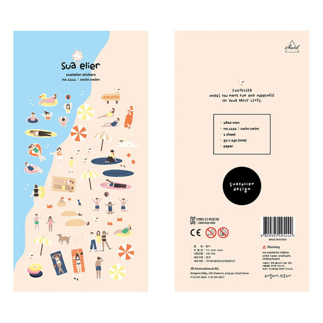 Suatelier Design Deco Stickers - 3 Types - H ART