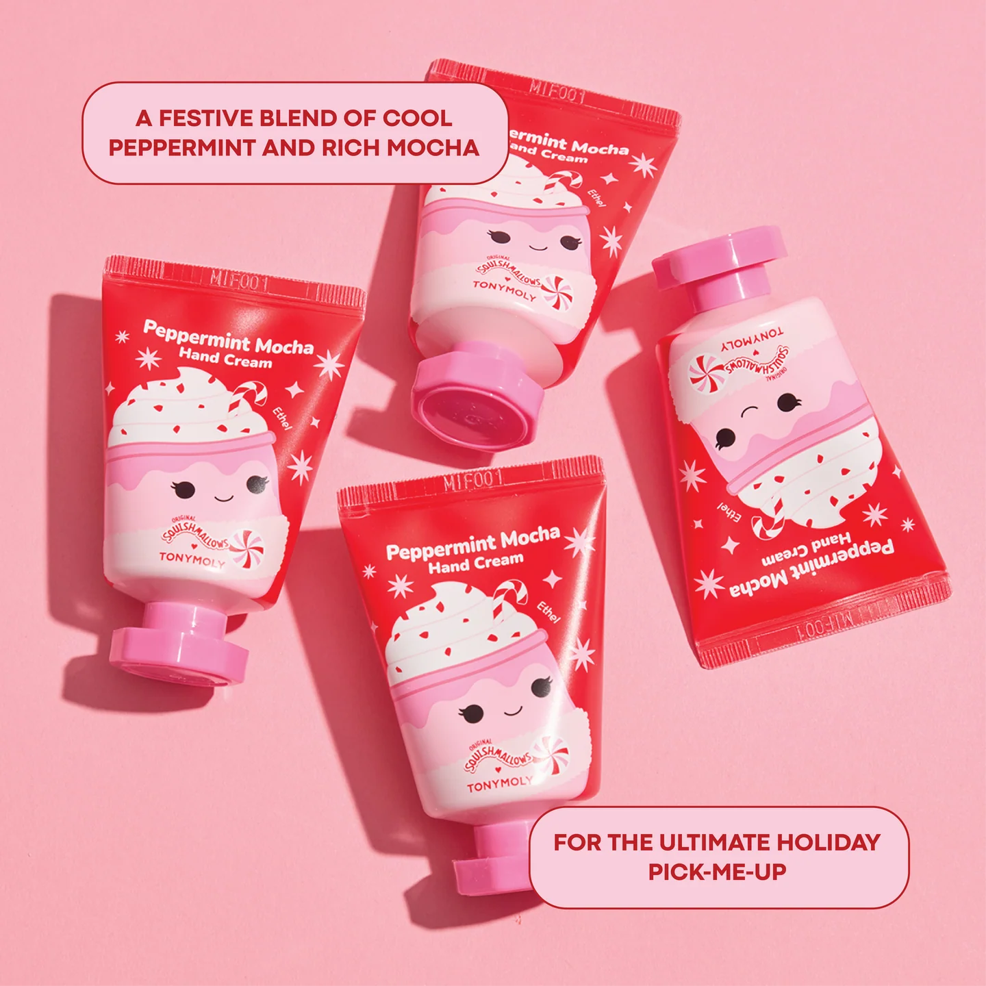 TONYMOLY x Squishmallows Holiday Hand Creams - 2 Types