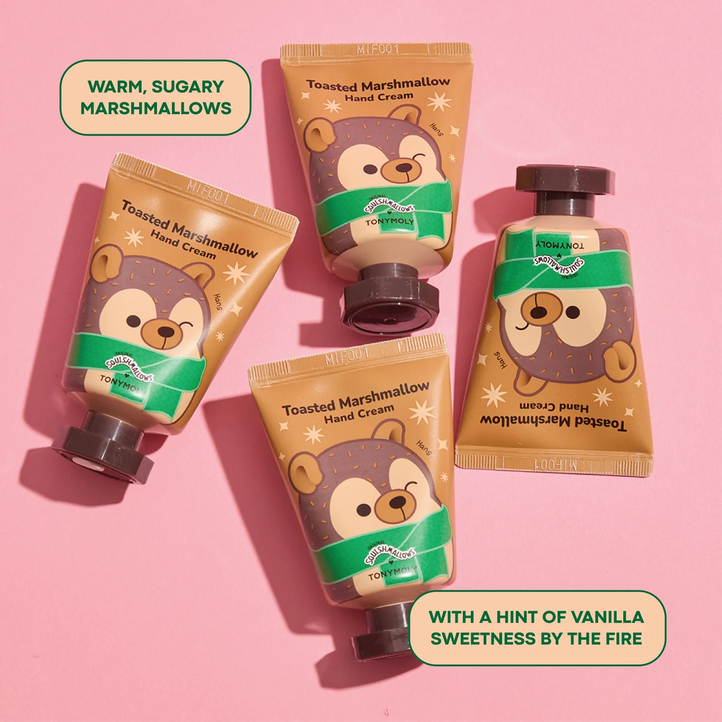TONYMOLY x Squishmallows Holiday Hand Creams - 2 Types