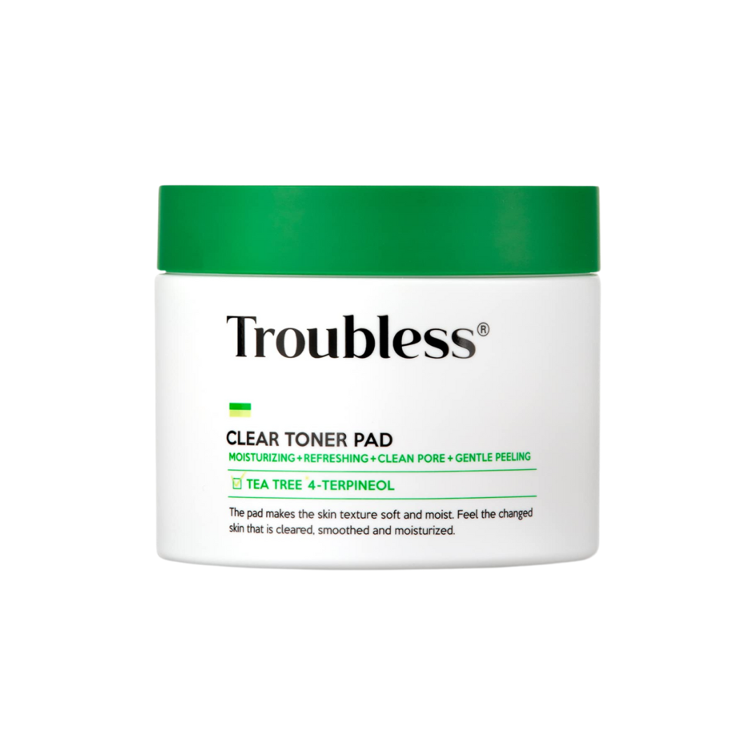Troubless Clear Toner Pad 165ml