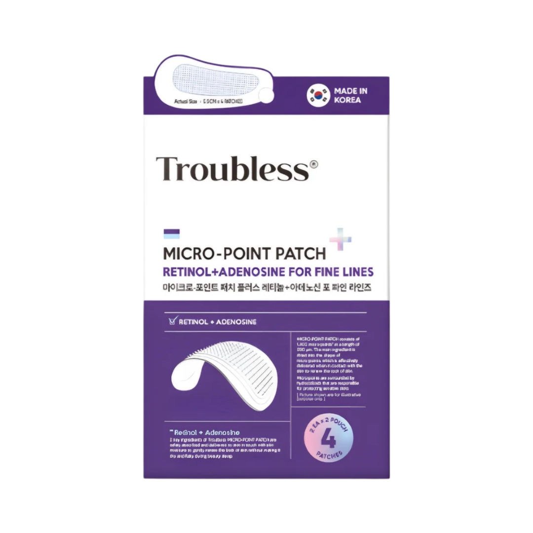 Troubless Micro-point Patch Plus Retinol+Adenosine for Fine Lines