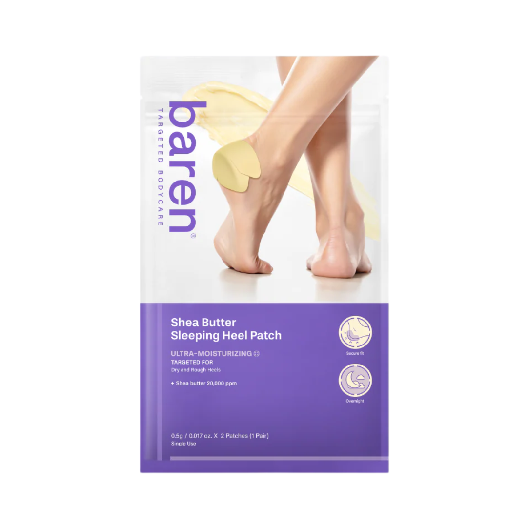 Baren Shea Butter Sleeping Heel Patch 2EA