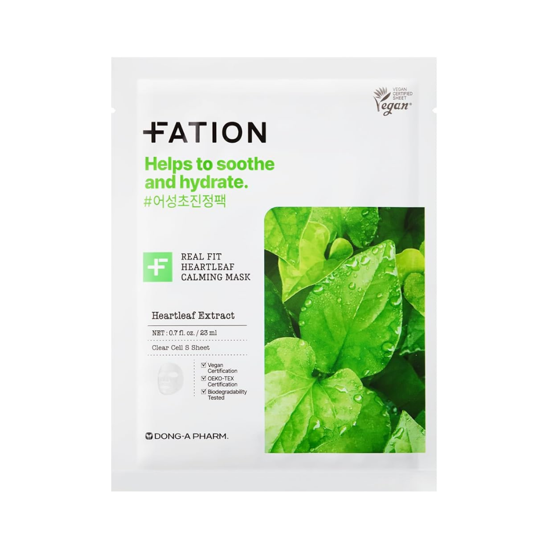 FATION Real Fit Heartleaf Calming Mask 1 EA