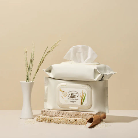 SKINFOOD Rice Daily Brightening Cleansing Tissue 80EA - H ART