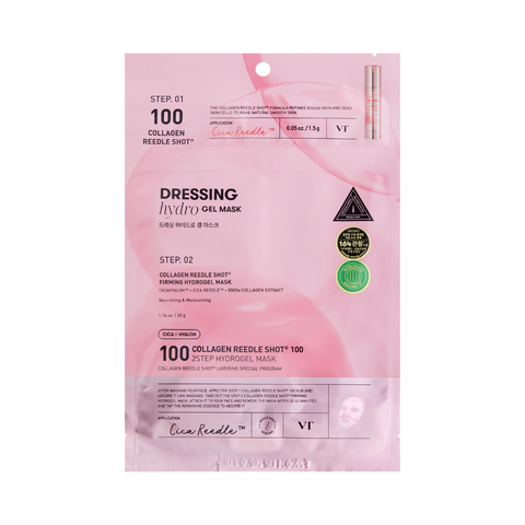 VT Cosmetics Collagen Reedle Shot 100 2Step Hydrogel Mask 1EA