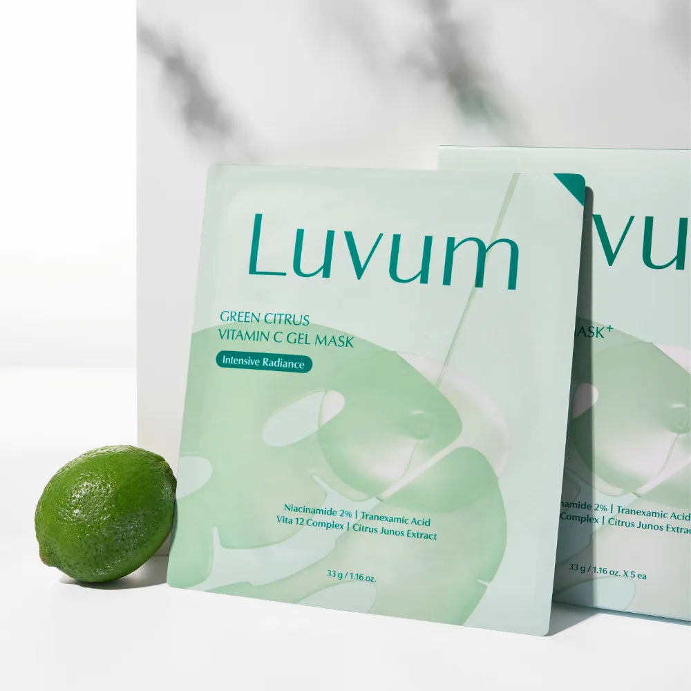Luvum Green Citrus Vitamin C Gel Mask Plus 1EA