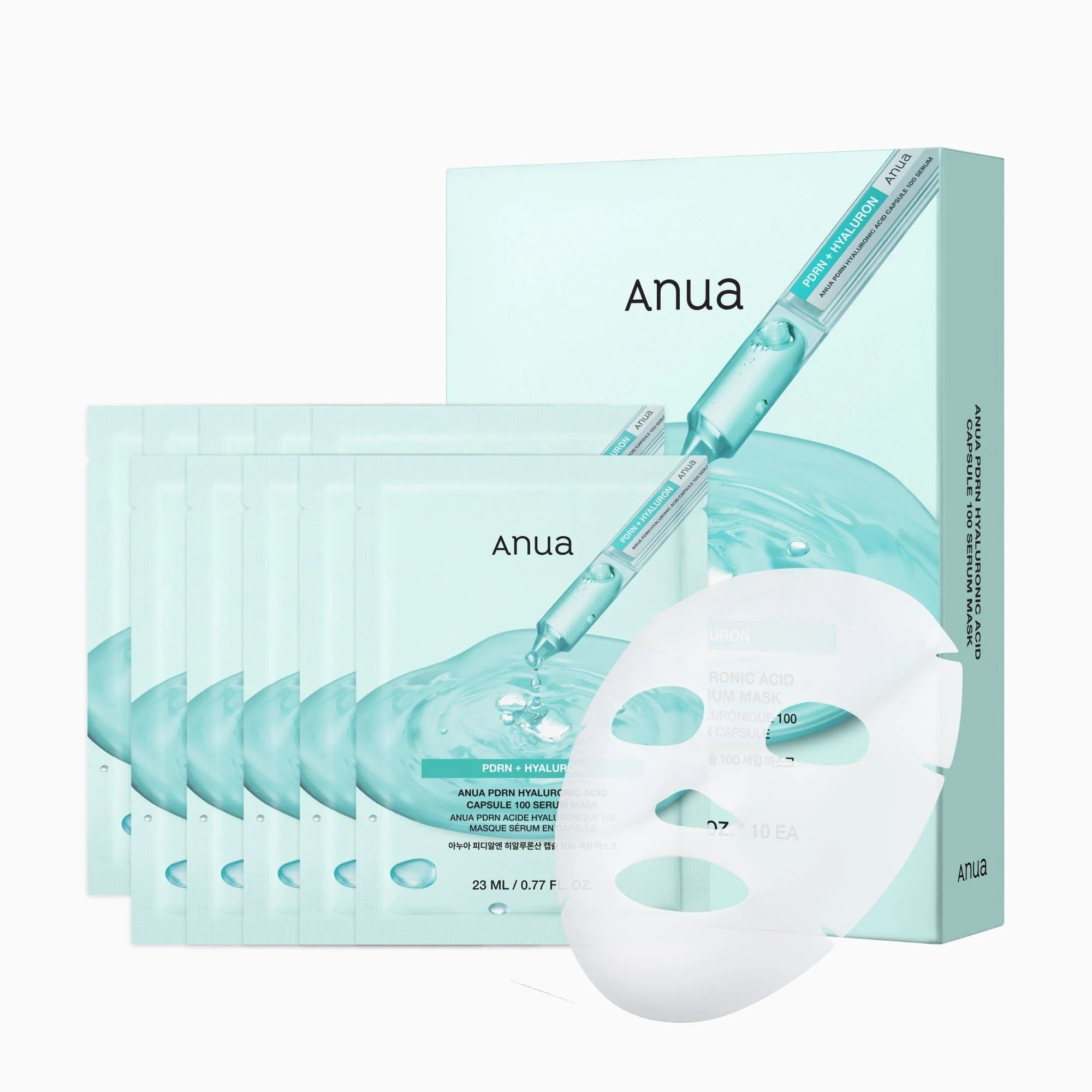ANUA PDRN Hyaluron 100 Serum Mask 1EA