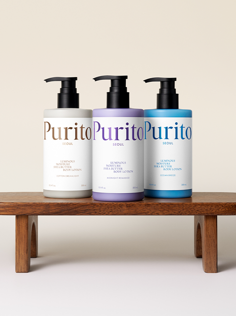 PURITO Luminous Moisture Shea Butter Body Lotion Midnight Romance 300mL