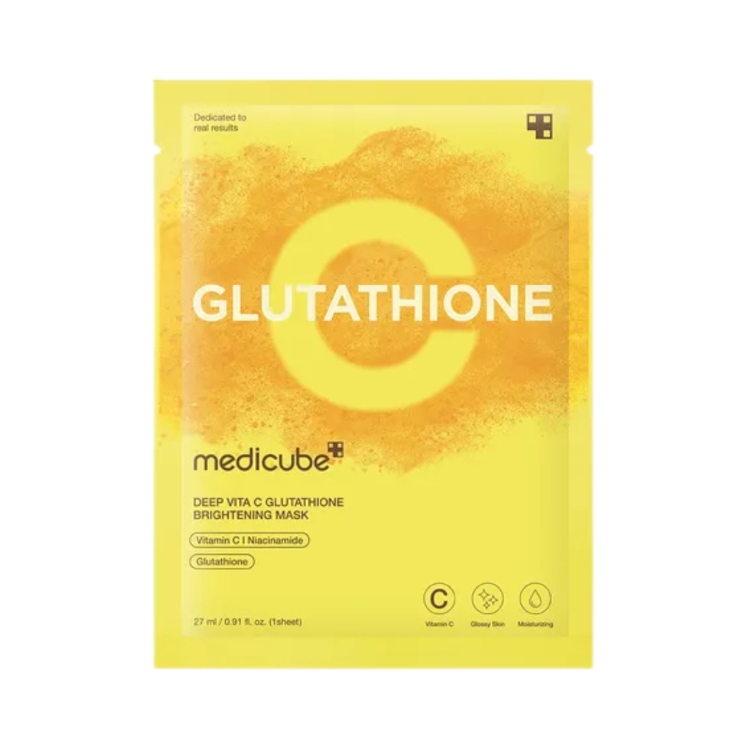 Medicube Deep Vita C Glutathione Brightening Mask 1EA