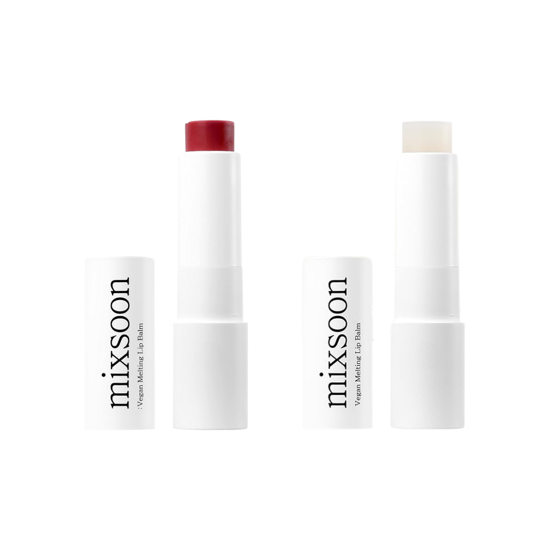 mixsoon Vegan Melting Lip Balm - 2 Types