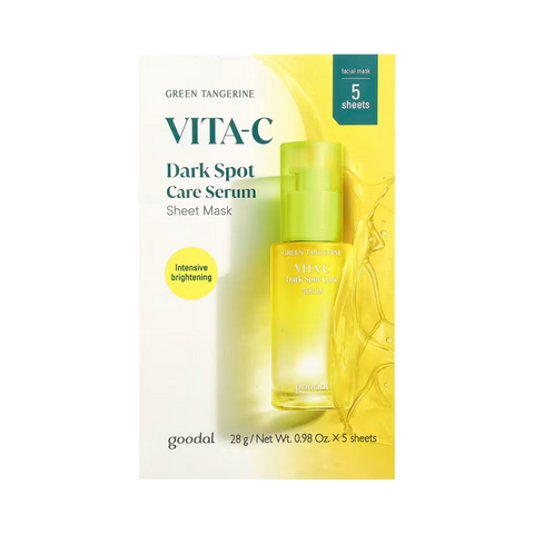 goodal Green Tangerine Vita C Dark Spot Care Serum Sheet Mask 1ea