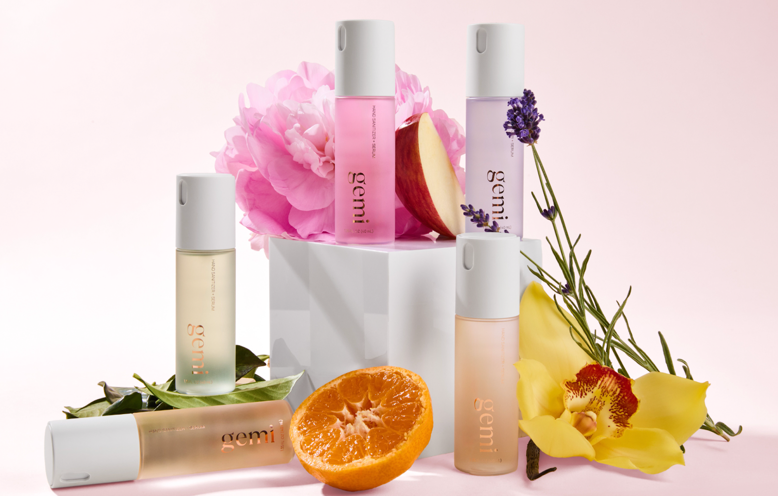 gemi Hand sanitizer + Serum - 5 Types