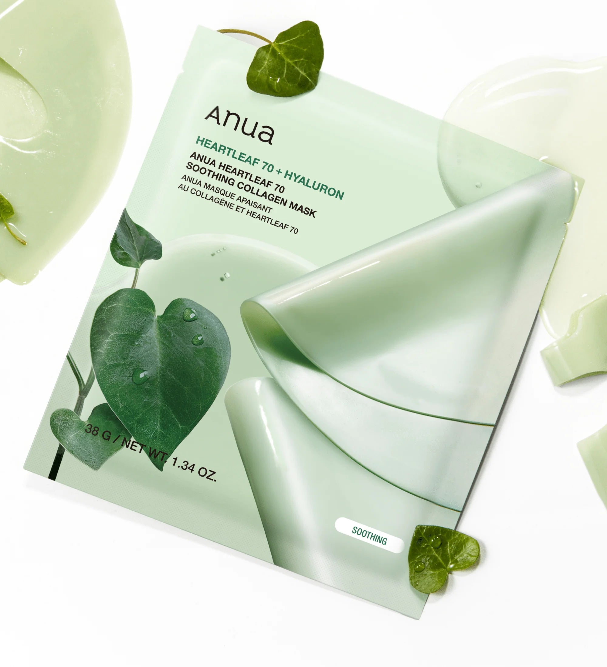 ANUA Heartleaf 70 Soothing Collagen Mask 1EA