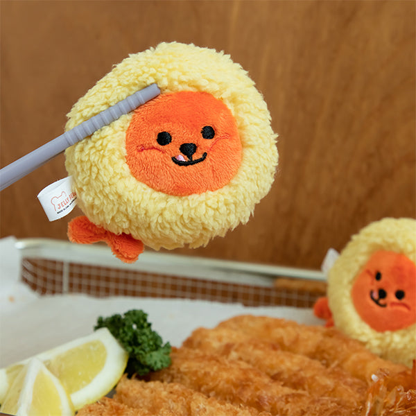Dailylike Jelly Bear Stuffed Toy Keyring 02 Deep-fried Shrimp