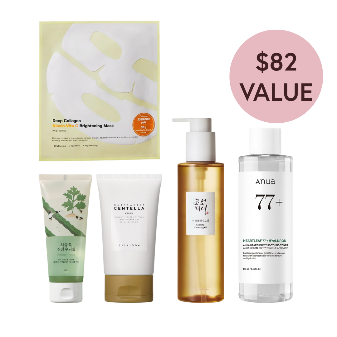 K-Beauty Starter Routine Set