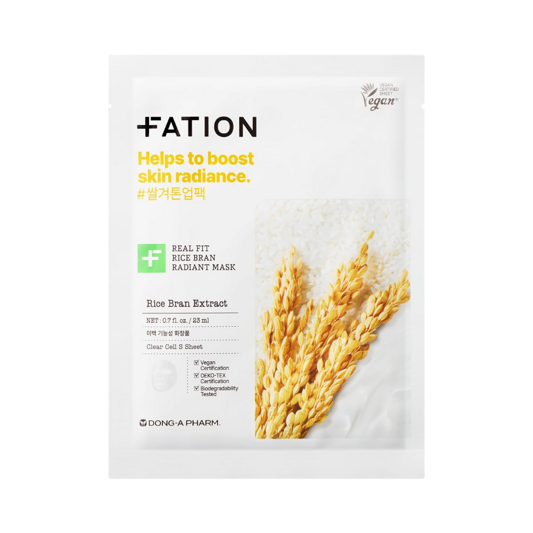 FATION Real Fit Rice Brightening Mask 1EA