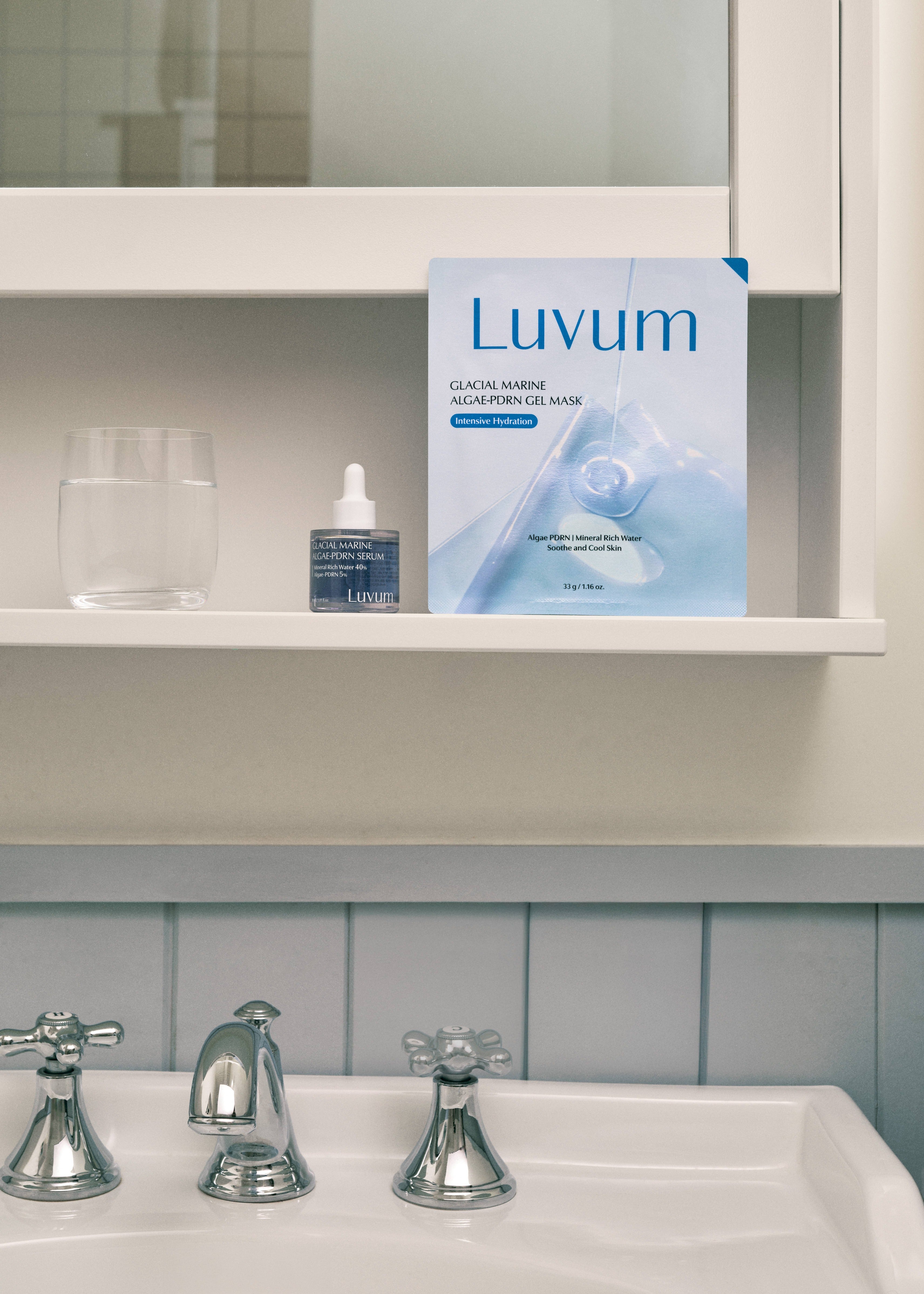 Luvum Glacial Marine Algae-PDRN Gel Mask 1EA