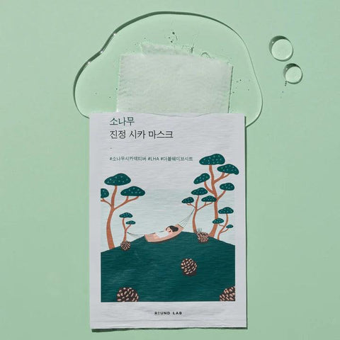 ROUND LAB Pine Calming Cica Mask Sheet 1EA - H ART