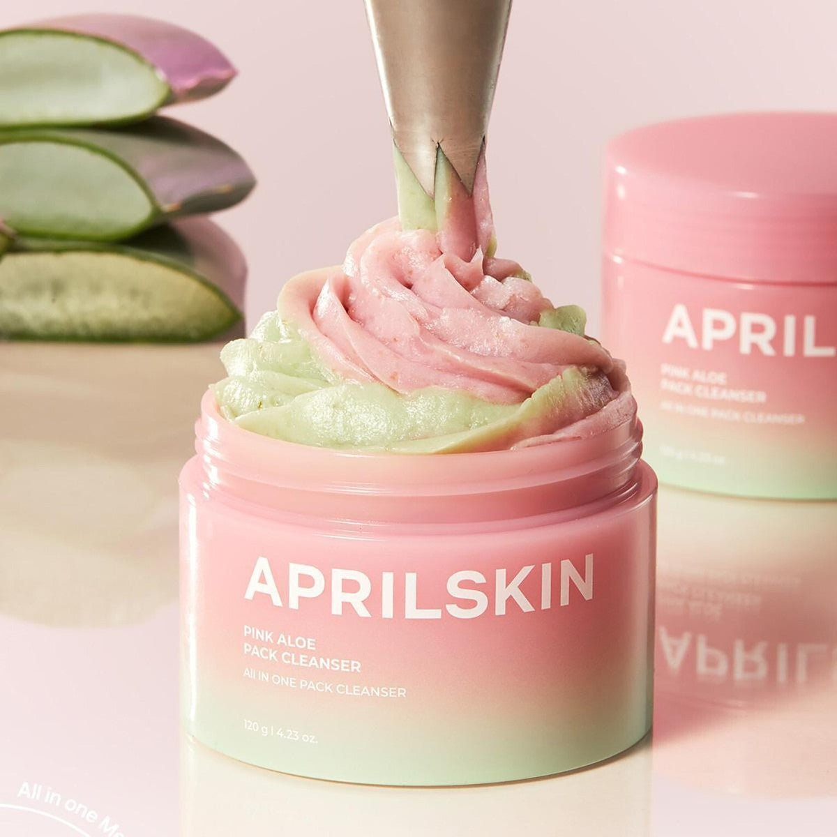 APRILSKIN Pink Aloe Pack Cleanser 120g