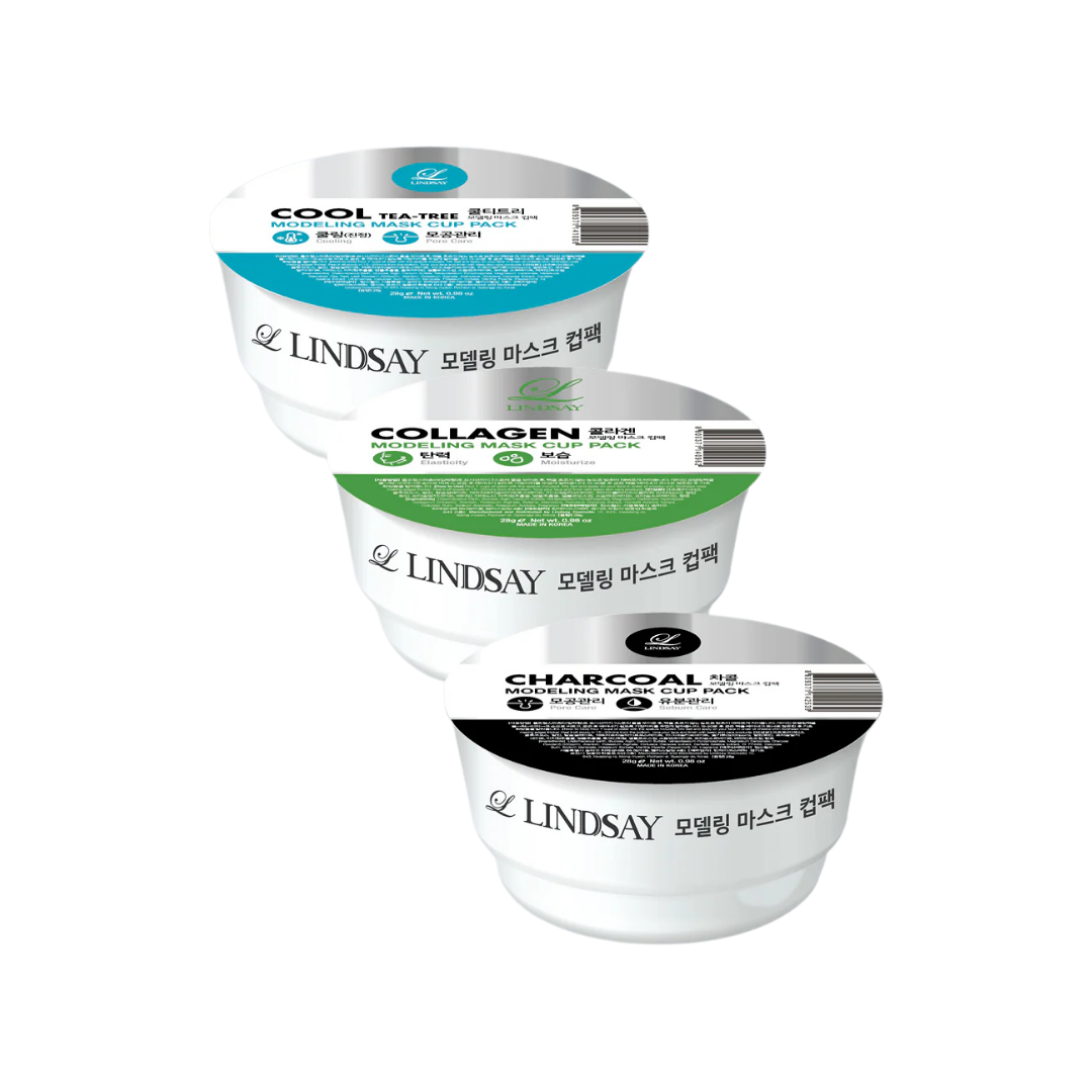 LINDSAY Modeling Mask Cup Pack 28g - 2 Types